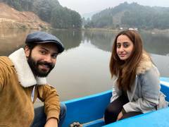 
      
      Varun Dhawan, Natasha Dalal share beautiful boat ride in...
      
      
