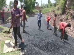 
      
      Road construction in J-K's Rajouri under PMGSY scheme to...
      
      