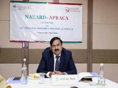 
      
      NABARD chairman G R Chintala takes over chairmanship of APRACA
      
      