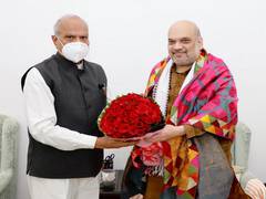 
      
      Tamil Nadu Governor Purohit meets Amit Shah
      
      