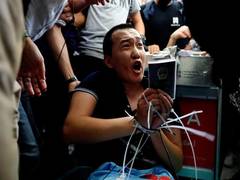 
      
      Trump claims China moving troops to Hong Kong border
      
      