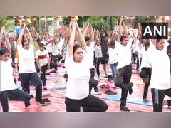 
      
      CMs of several states perform yoga on 8th International Yoga Day
      
      