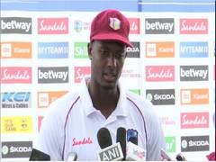 
      
      When Blackwood crosses the line, he gives it his all: Jason Holder
      
      