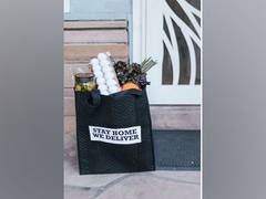 
      
      Pandemic induced increase in home delivery service, unlikely...
      
      