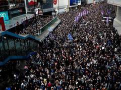 
      
      Hong Kong: Tens of thousands turn up for march on eve of...
      
      