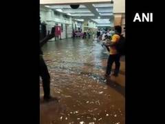 
      
      Water that entered JJ hospital after incessant showers now...
      
      