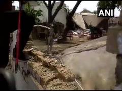 
      
      Kanpur encounter: Dist administration demolishes house of...
      
      