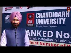 
      
      Chandigarh University bags first rank in India as stand-alone...
      
      