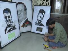 
      
      21-yr-old Assam art student creates portraits using...
      
      