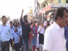 
      
      Government school students protest over rape, murder of woman...
      
      