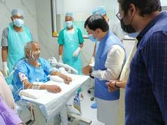 
      
      Former UP CM Kalyan Singh's health condition better, says...
      
      