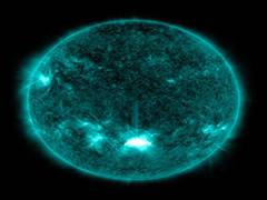
      
      Sun releases significant solar flare
      
      