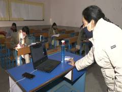 
      
      Delhi: Teachers, students welcome school reopening
      
      