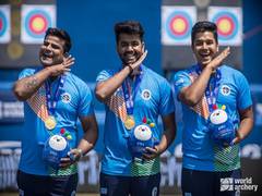 
      
      Archery WC Gwangju: Indian men's compound team bags gold
      
      