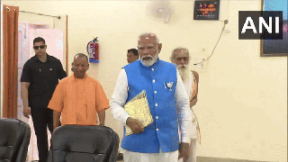 
      
      PM Modi files nomination from Varanasi, eyes third term
      
      