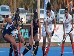 
      
      Indian junior women's hockey team hold Chile senior women's...
      
      