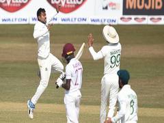 
      
      Ban vs WI, 1st Test: Hosts stay in control despite wobbly start
      
      