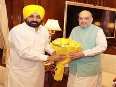 
      
      Punjab CM meets Amit Shah, issues of national security discussed
      
      