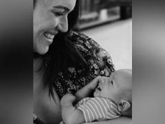 
      
      Mandy Moore celebrates one-month anniversary of her baby boy
      
      