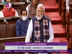 
      
      PM Modi hits out at Congress for double digits inflation...
      
      