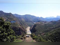 
      
      Chenab Railway Bridge headed for a golden joint
      
      