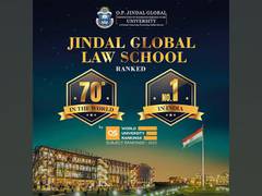 
      
      Jindal Global Law School ranks 70th globally, No.1 in India
      
      