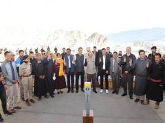 
      
      Leh host first ever Torch Relay of Chess Olympiad
      
      