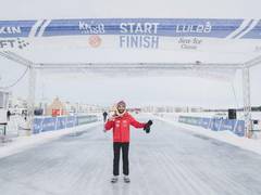 
      
      Vishwaraj Jadeja skates 100 kms nonstop on Frozen Sea of Sweden
      
      