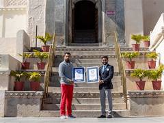 
      
      Lakshyaraj Singh Mewar enters the Guinness World Record for a...
      
      