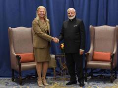
      
      Modi holds meetings with business leaders in New York
      
      