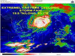 
      
      Cyclone Fani landfall process begins
      
      