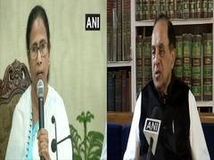 
      
      Mamata greets Swamy on his 80th birthday
      
      