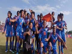 
      
      South Asian Games: Bala Devi's brace powers India to win...
      
      