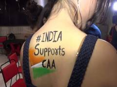 
      
      "India support CAA" message is fad among young girls & models...
      
      