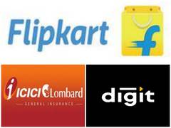 
      
      Flipkart, ICICI Lombard, Go Digit to offer COVID-19 focused...
      
      