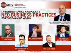 
      
      GIBS Bangalore, successfully organized International Conclave
      
      