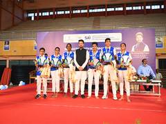 
      
      Anurag Thakur visits SAI Calicut Centre, interacts with athletes
      
      