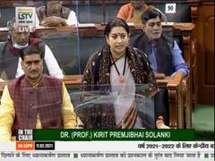 
      
      Smriti Irani slams Rahul Gandhi after latter talks against...
      
      