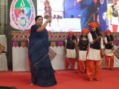 
      
      Irani performs with swords at function in Gujarat
      
      