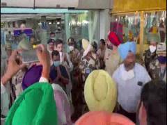 
      
      Delhi CM Arvind Kejriwal, AAP leader Raghav Chadha arrive at...
      
      
