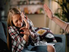 
    Study reveals spanking may affect brain development of a child
    