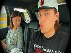 
      
      Millie Bobby Brown seen walking hand in hand with Jon Bon...
      
      