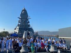 
      
      MILAN-22: INS Visakhapatnam formally made part of City of Destiny
      
      