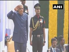 
      
      WB Guv Dhankhar hoists national flag at Republic Day Parade...
      
      