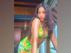 
      
      Janhvi Kapoor soars temperature in floral print bikini, terms...
      
      