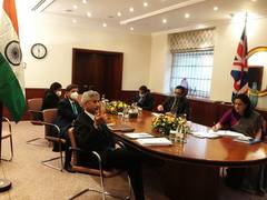 
      
      Jaishankar, Raab welcome India-UK Comprehensive Strategic...
      
      