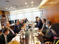 
      
      Jaishankar calls on Speaker of Israel's Knesset, holds...
      
      