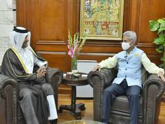 
      
      Jaishankar meets Qatar's special envoy, shares concerns over...
      
      