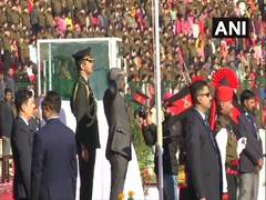 
      
      Lt Governor GC Murmu hoists national flag at Republic Day...
      
      