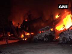 
      
      J-K: Massive fire breaks out at chemical factory in Udhampur
      
      